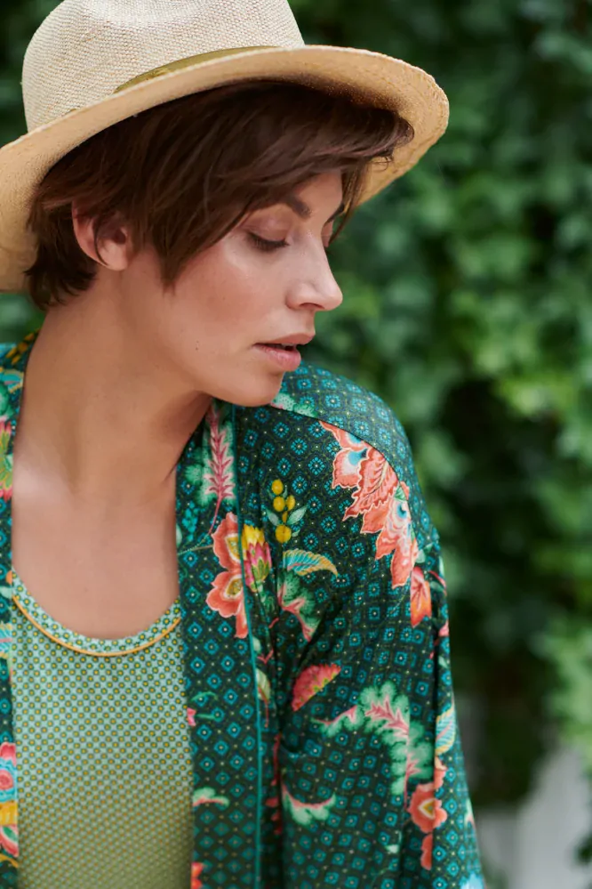 Pip Studio Tilly triko s krátkým rukávem, zelené